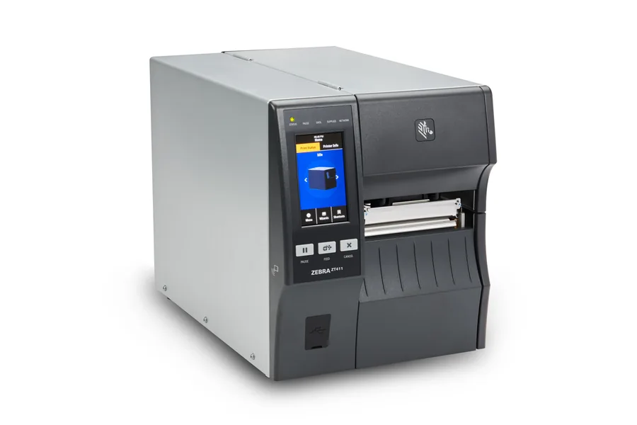 Zebra Industrial Thermal Series representative printer model
